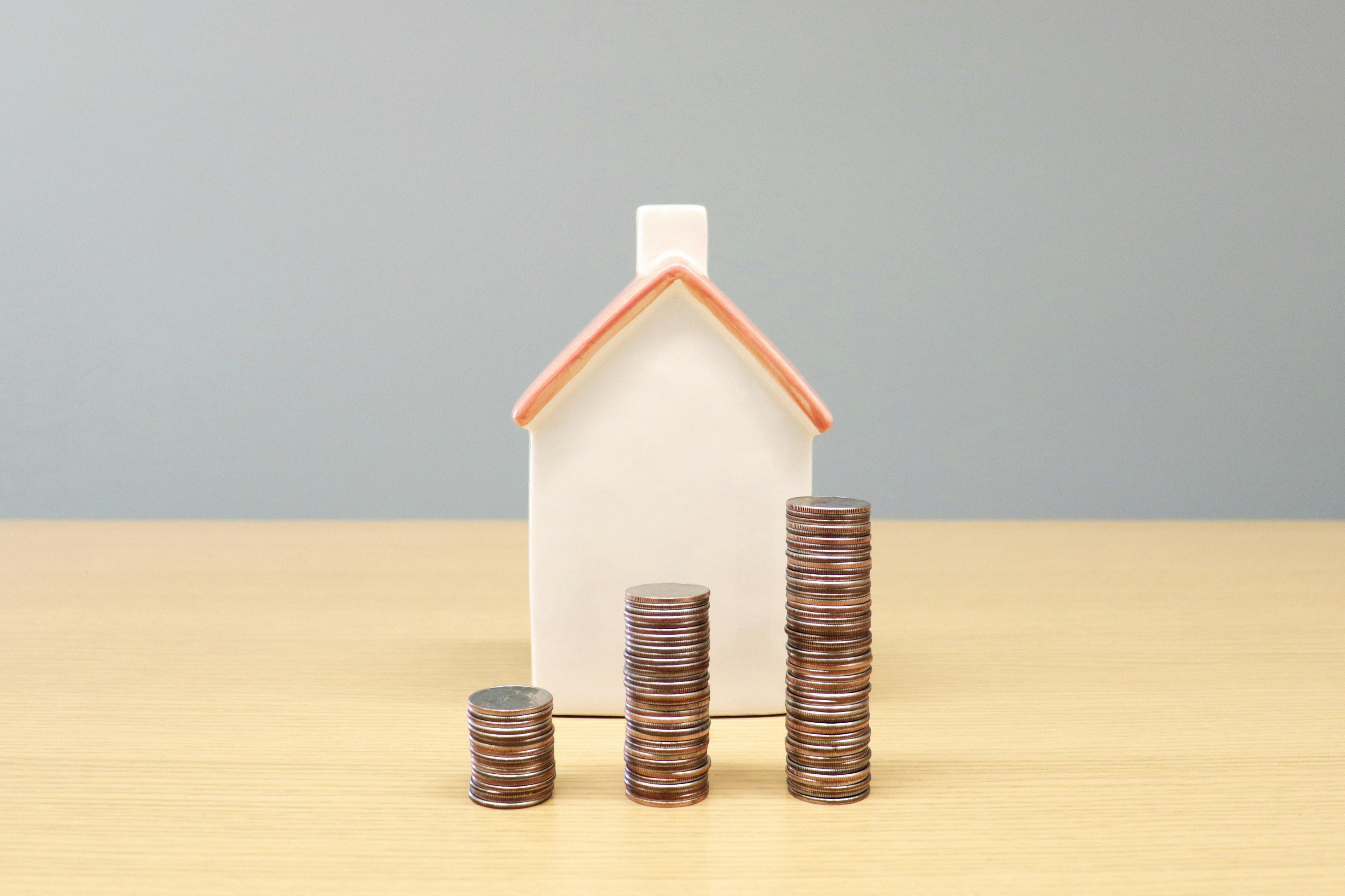 Home and growing wealth, representing a portion of home equity
